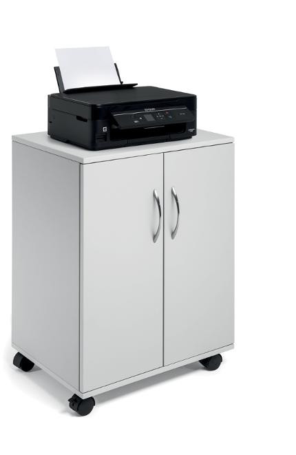 Kontorskap Durable 74/53 M/Hjul Grå