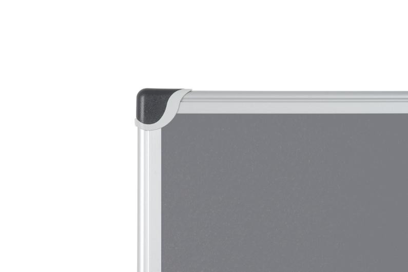 Oppslagstavle Bi-Office 60X90 Grå