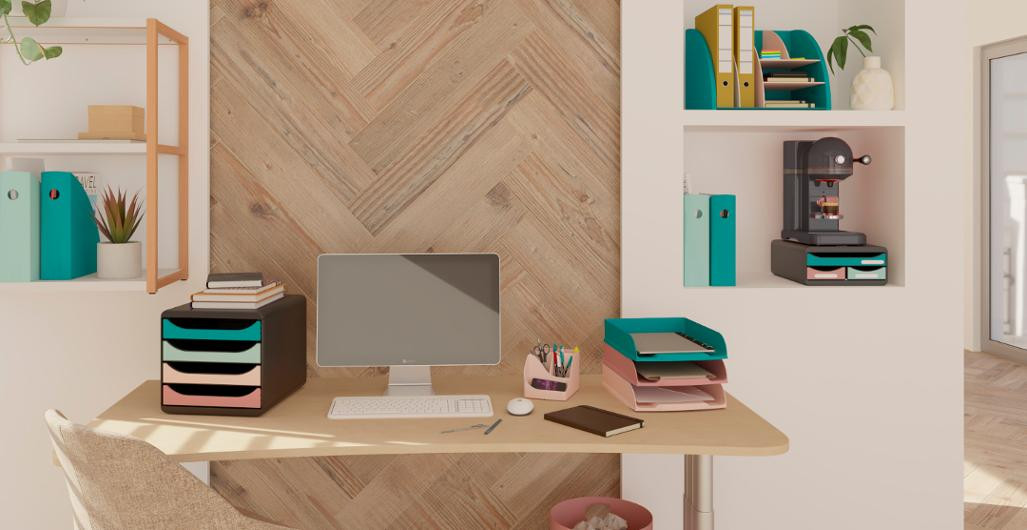 Skuffekabinett Exacompta Skandi 3Sk Ass