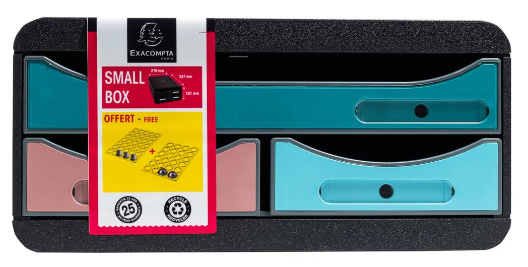 BildeSkuffekabinett Exacompta Skandi 3Sk Ass