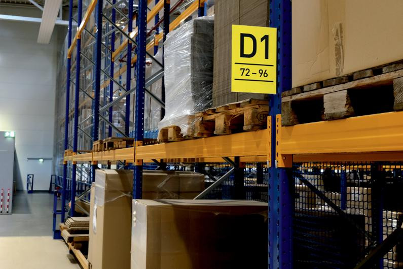 Gangskilt Durable A4 Stående Magn (10 stk)