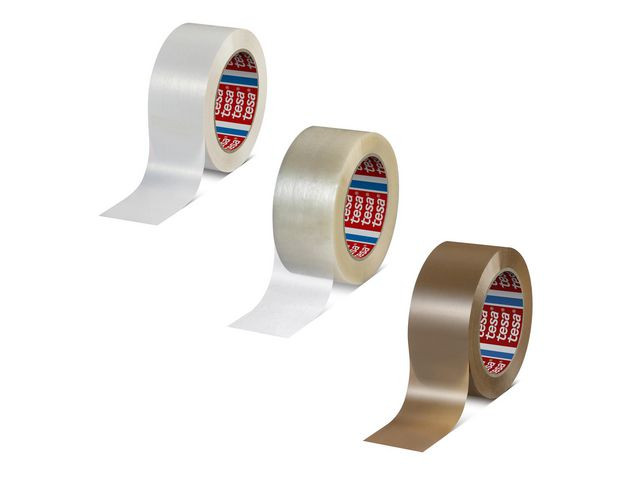 BildeEmb.tape Tesa Pcr Pet 50Mmx132M Klar (6 ruller)