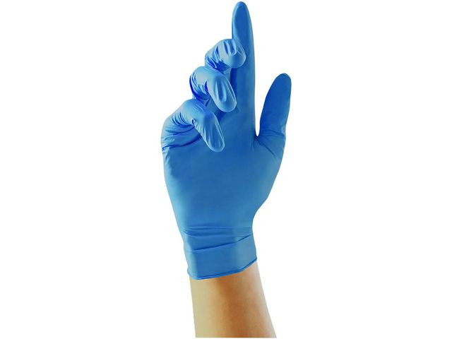 BildeHanske Unicare Nitril U/P Xl Blå (100 stk)