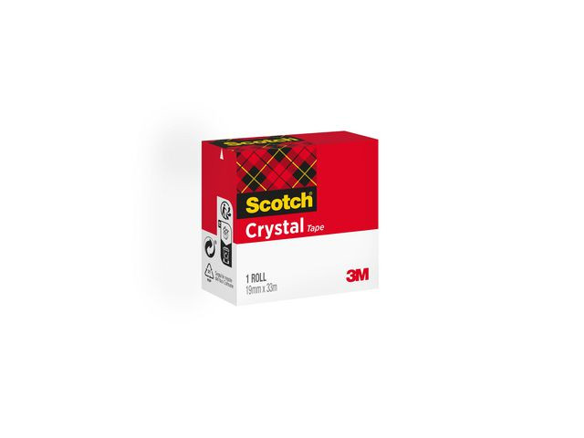 BildeTape Scotch Crystal 600 19Mmx33M