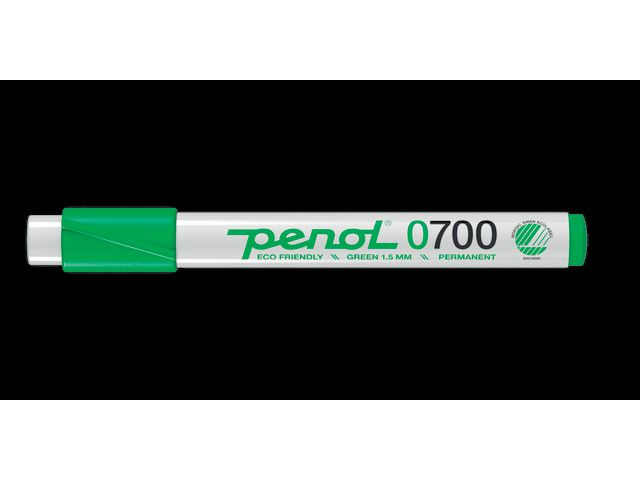 BildeMerkepenn Penol 700 Eco Rund Sort (10 stk)