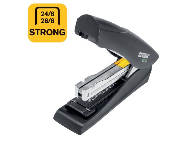 Rapid Stiftemaskin Eco recycleSFC halvstr. sort