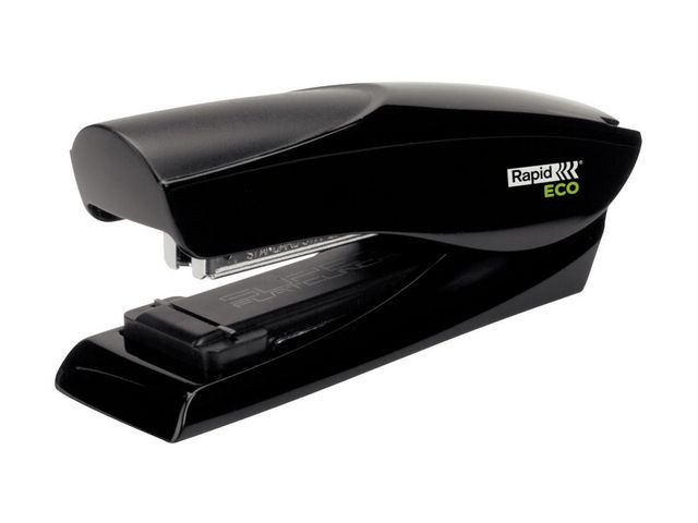 Rapid Stiftemaskin Eco recycleSFC halvstr. sort