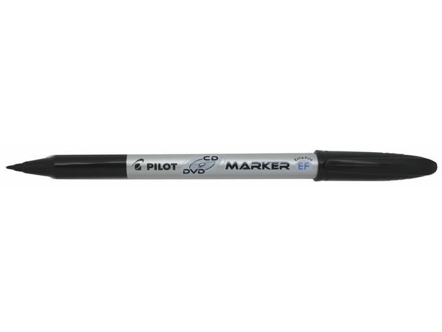 BildeMerkepenn Pilot Begreen Cd/Dvd Ef Sort (10 stk)