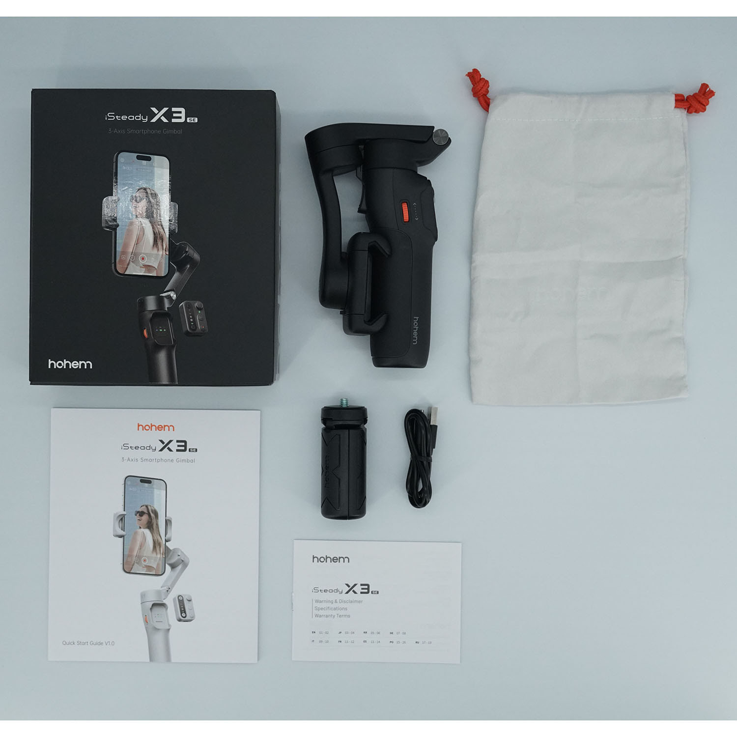 HOHEM Smartphone Gimbal Isteady X3 SE Black