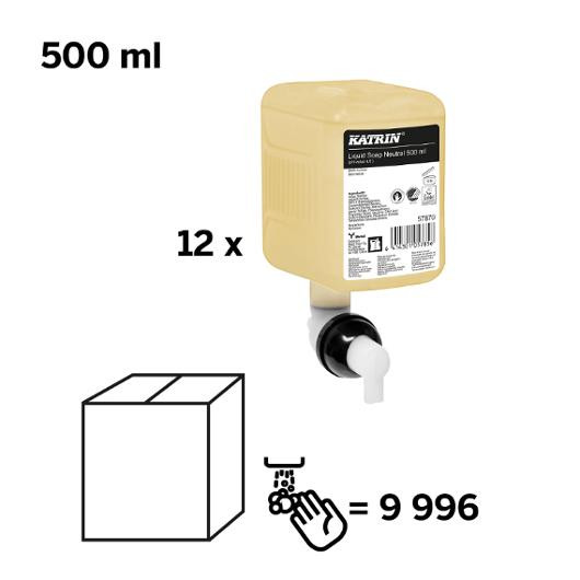 Håndsåpe Katrin Neutral Flytende 0,5L