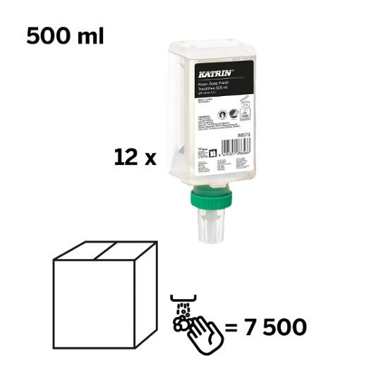 Skumsåpe Katrin Fresh Berøringsfri 0,5L (12 stk)