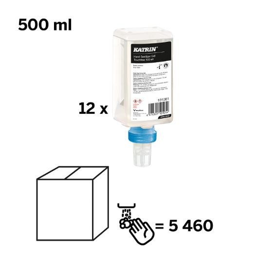Hånddesinfeksjon Katrin B.fri 0,5L (12 stk)