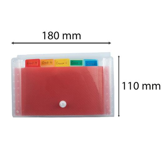 Hjemmearkiv 6 Lommer Mini 14X26 Cm