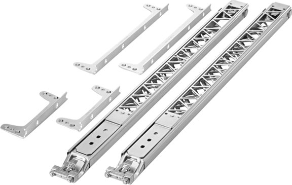 BildeHP X450 4U/7U Univ 4-Post Rack Mnt Kit
