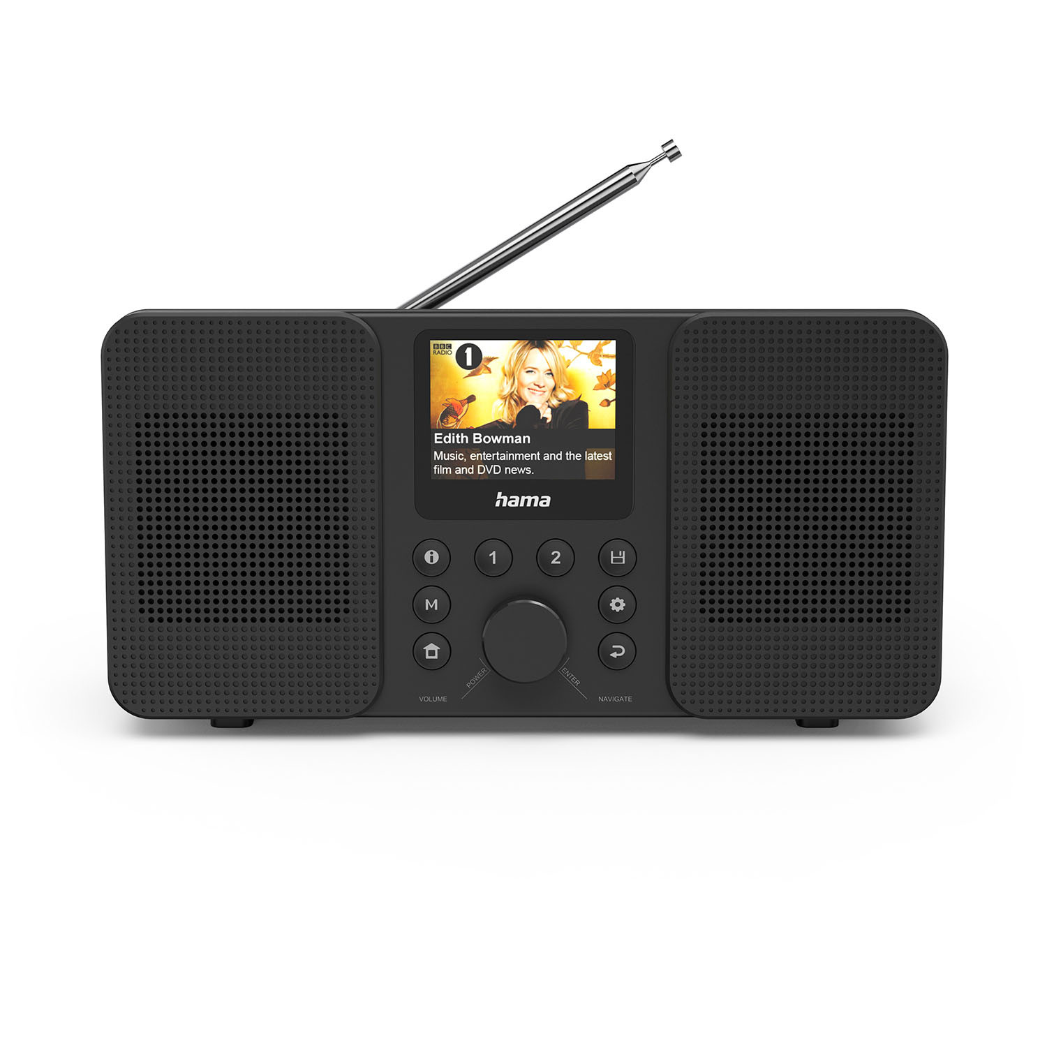 HAMA Radio DAB+ FM Internet DIR10 Bluetooth Black
