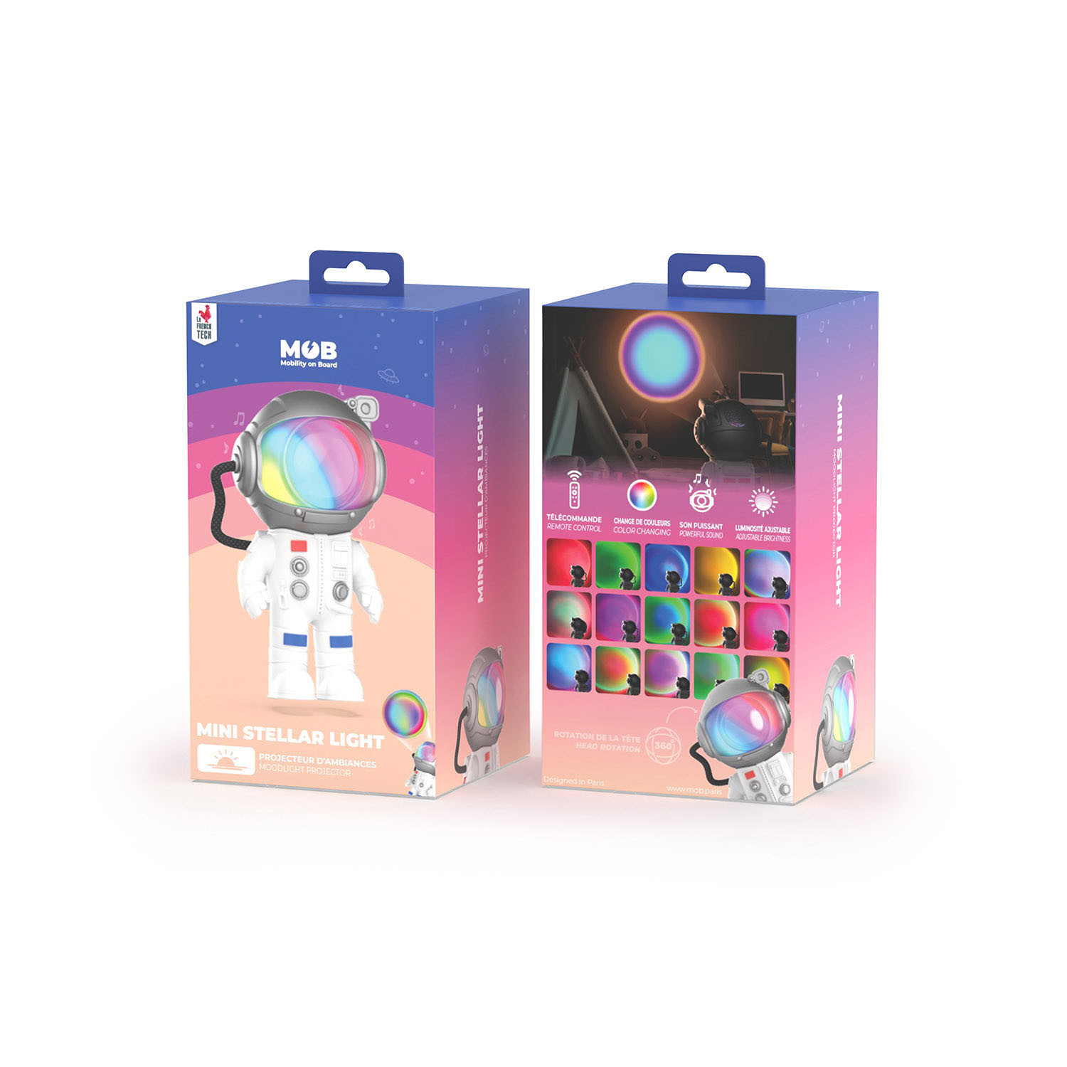 MOB Mini Stellar Light Space White Astronaut