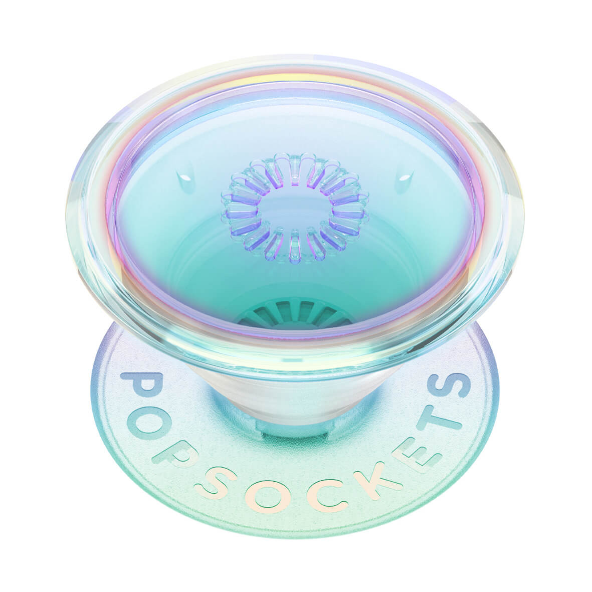 POPSOCKETS PopGrip Original Clear Iridescent