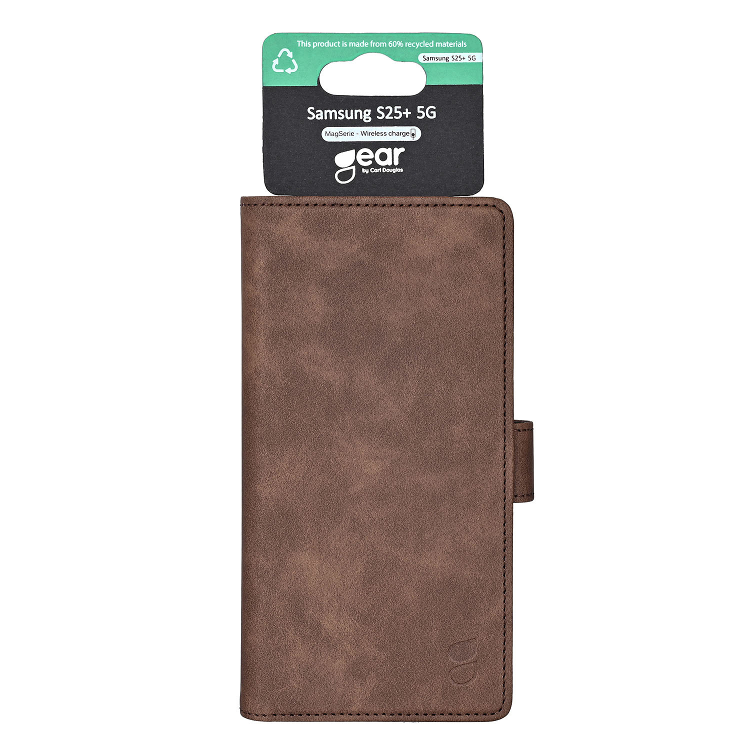 GEAR Classic 3 card Recycled Samsung S25+ 5G Brown
