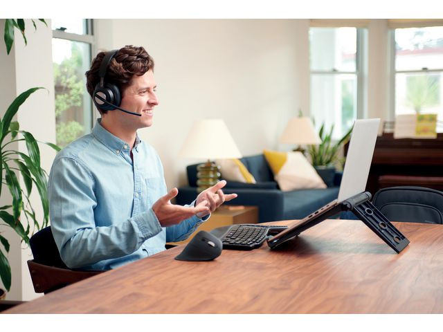 Kensington EQ Laptopsttte Easy Riser Sort