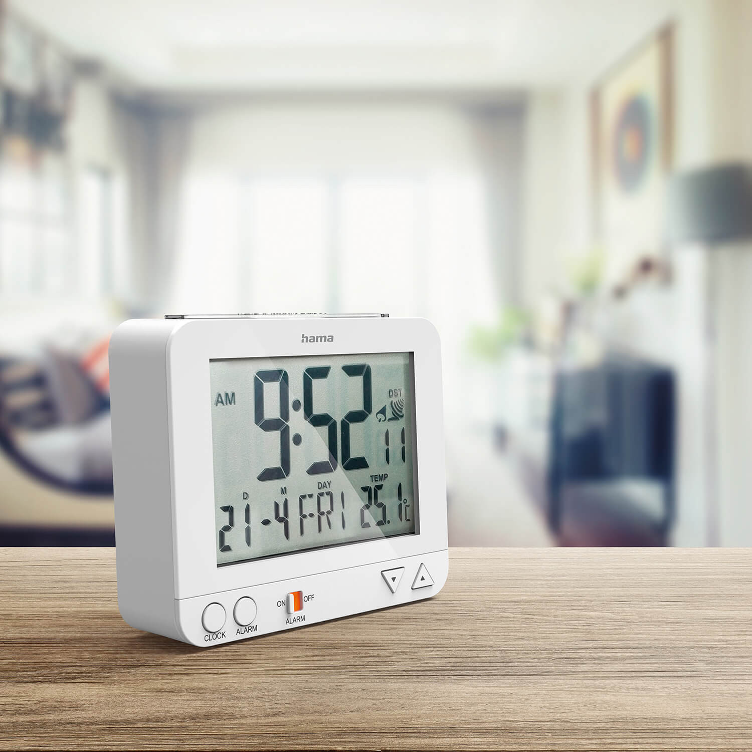 HAMA Alarm Clock RC550 Radio White