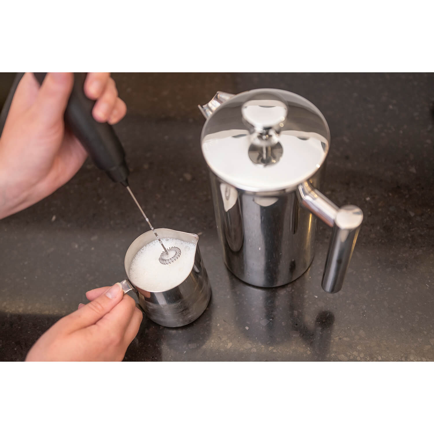 MAKU Coffee Press Gastro Steel 1L