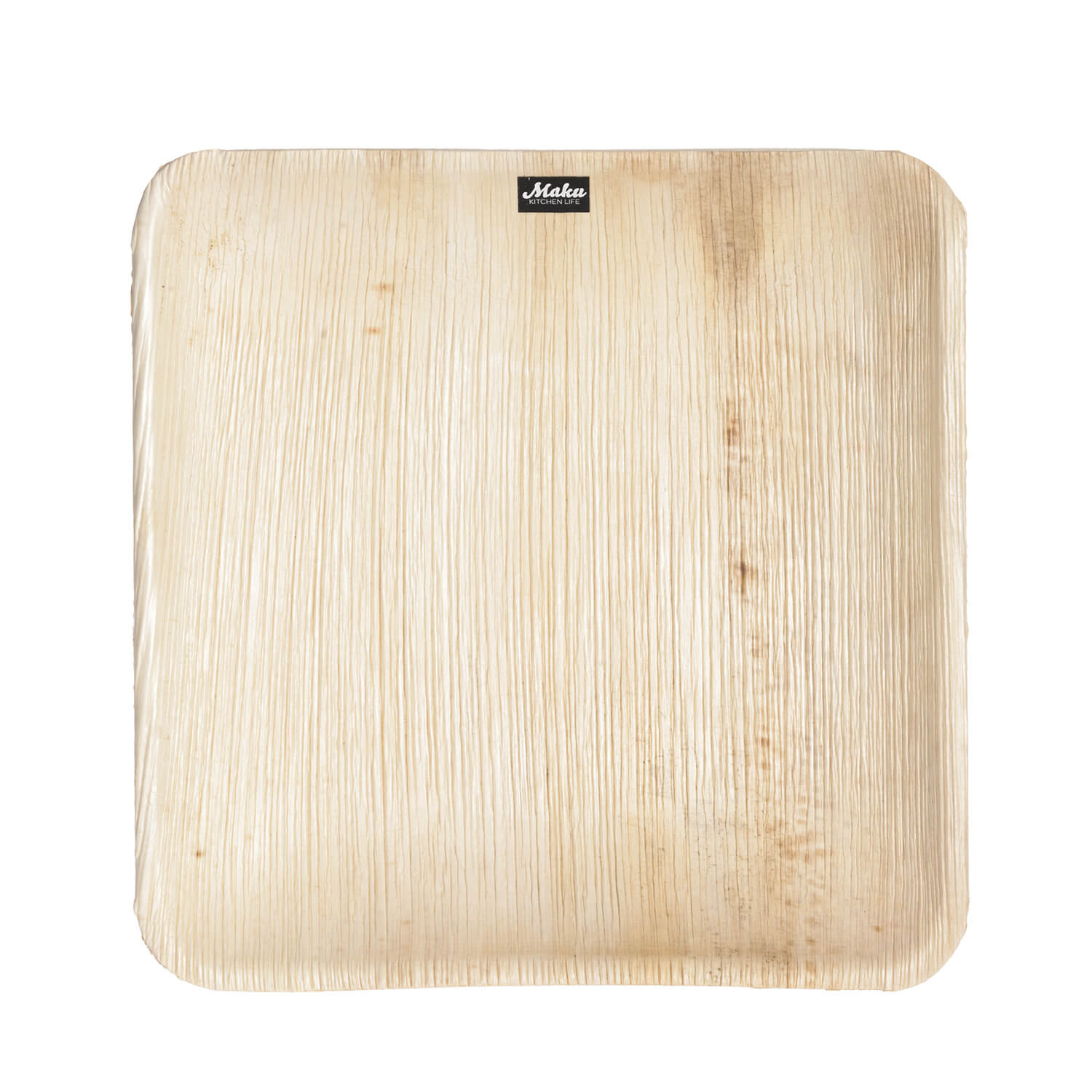 MAKU Palm Leaf Plate 20X20 cm 10Pcs