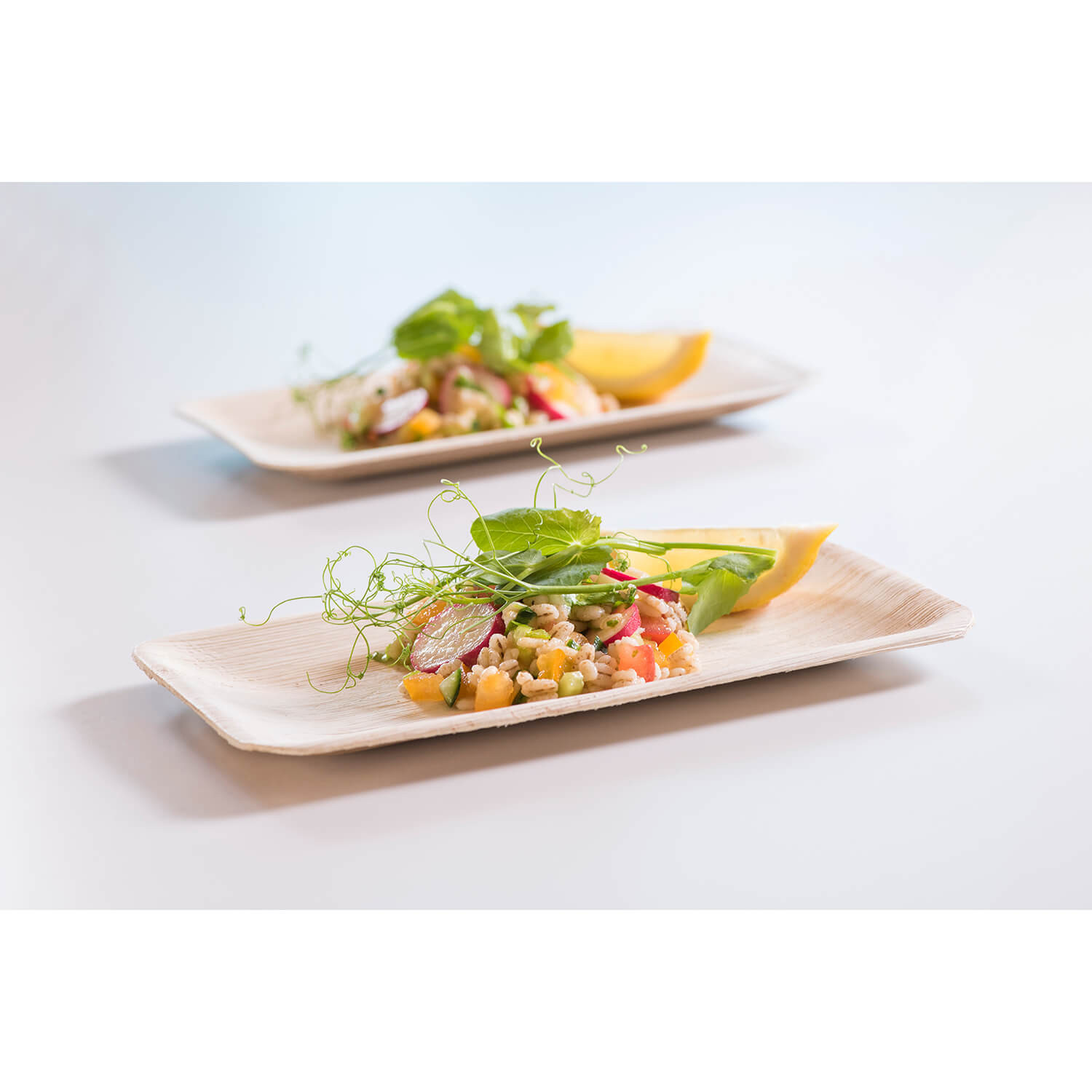 MAKU Palm Leaf Plate 16x24 cm 10pcs