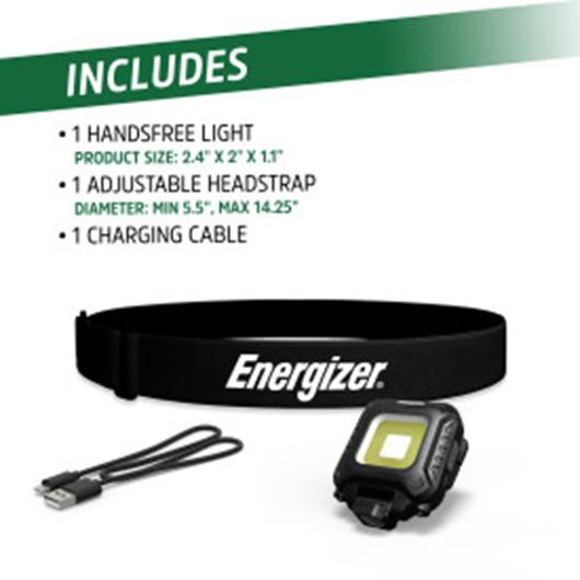 Lommelykt Energizer 450Lu Ladbar