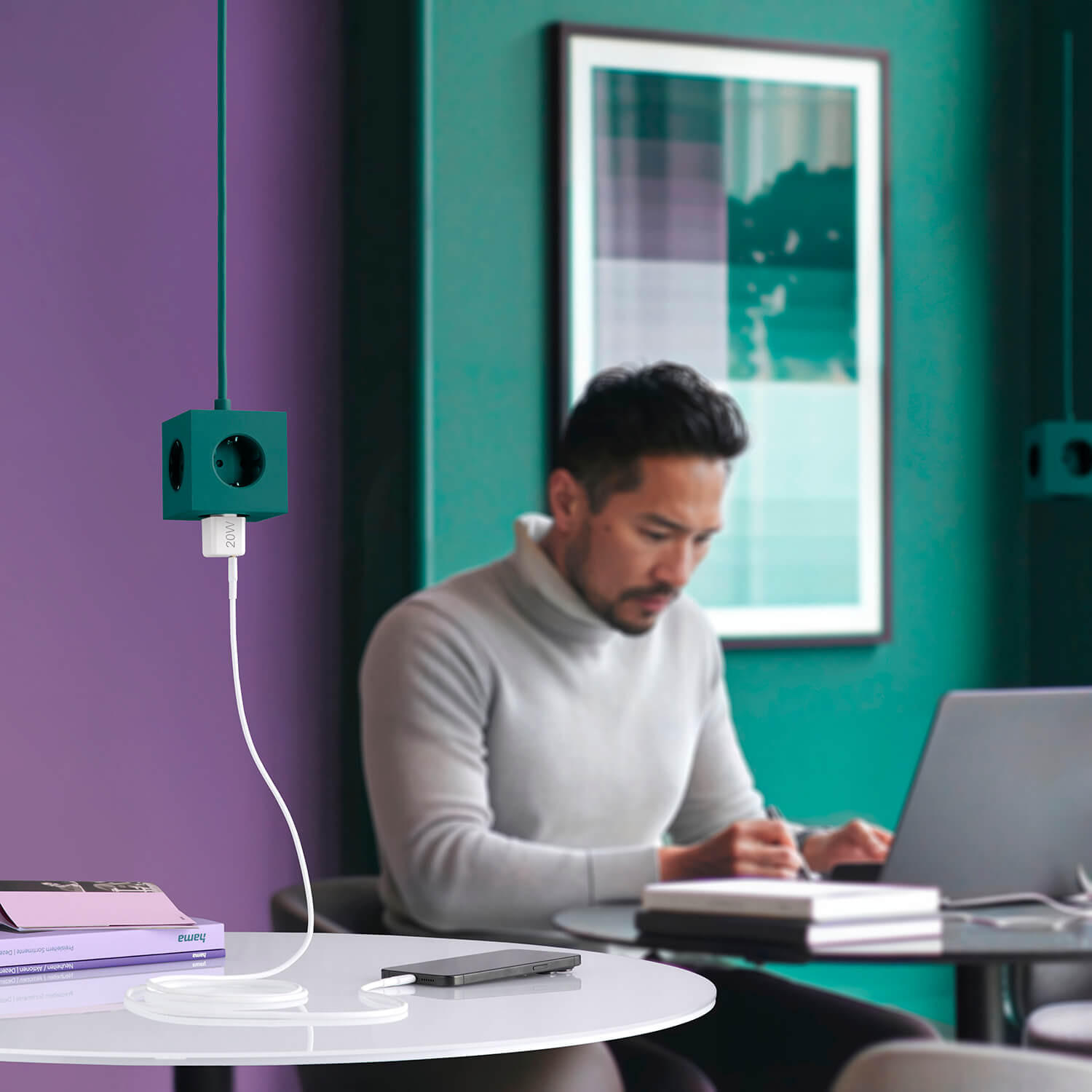 HAMA Fast Charger USB-C PD 20W White