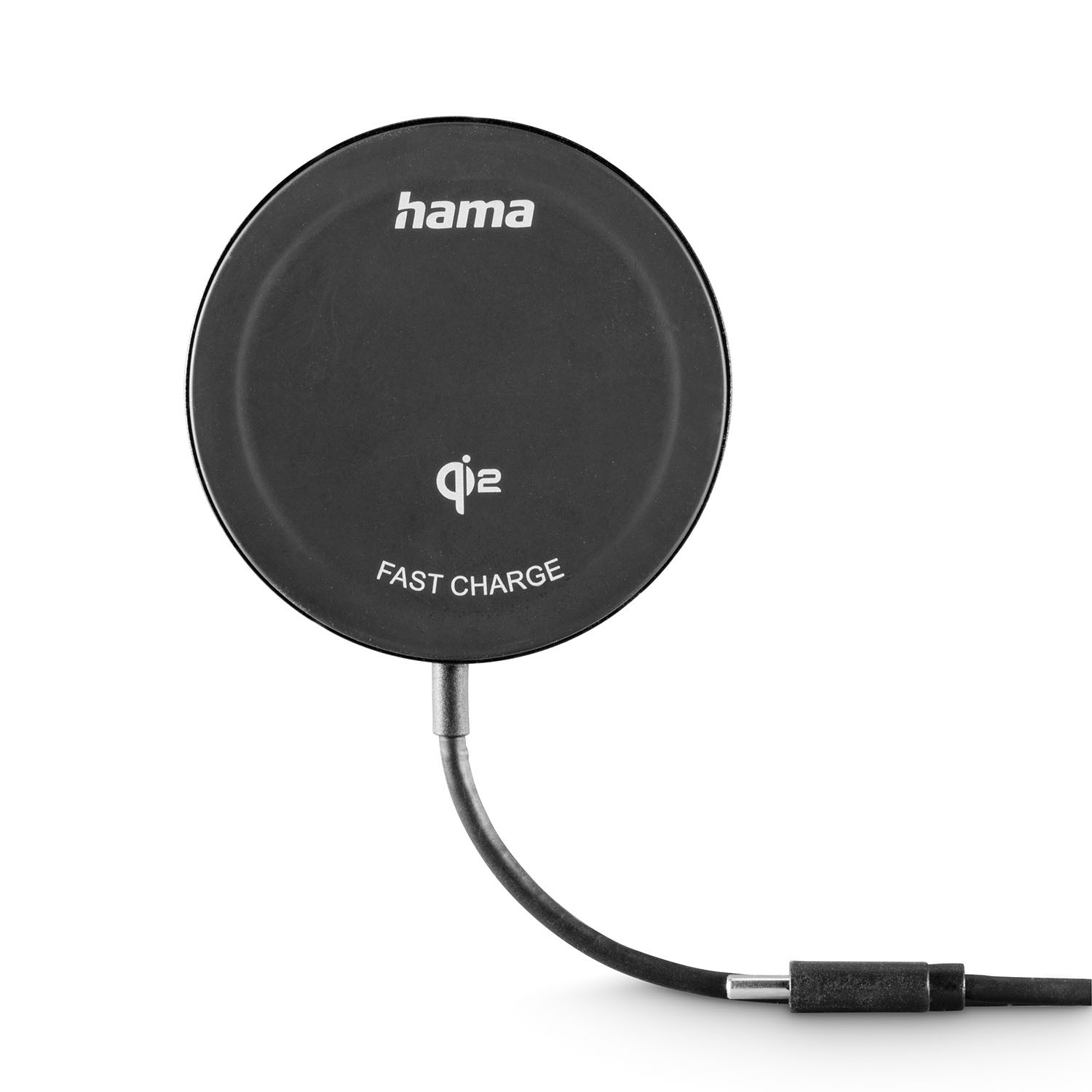 HAMA Wireless Qi2 Charging Fast Charging 15W Black