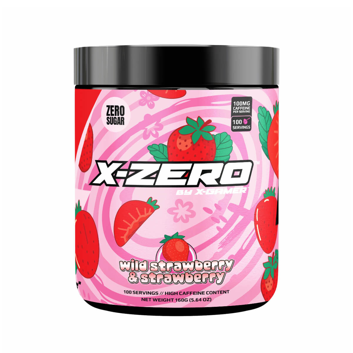 X-GAMER X-Zero 160 gram Wild Strawberry & Strawberry
