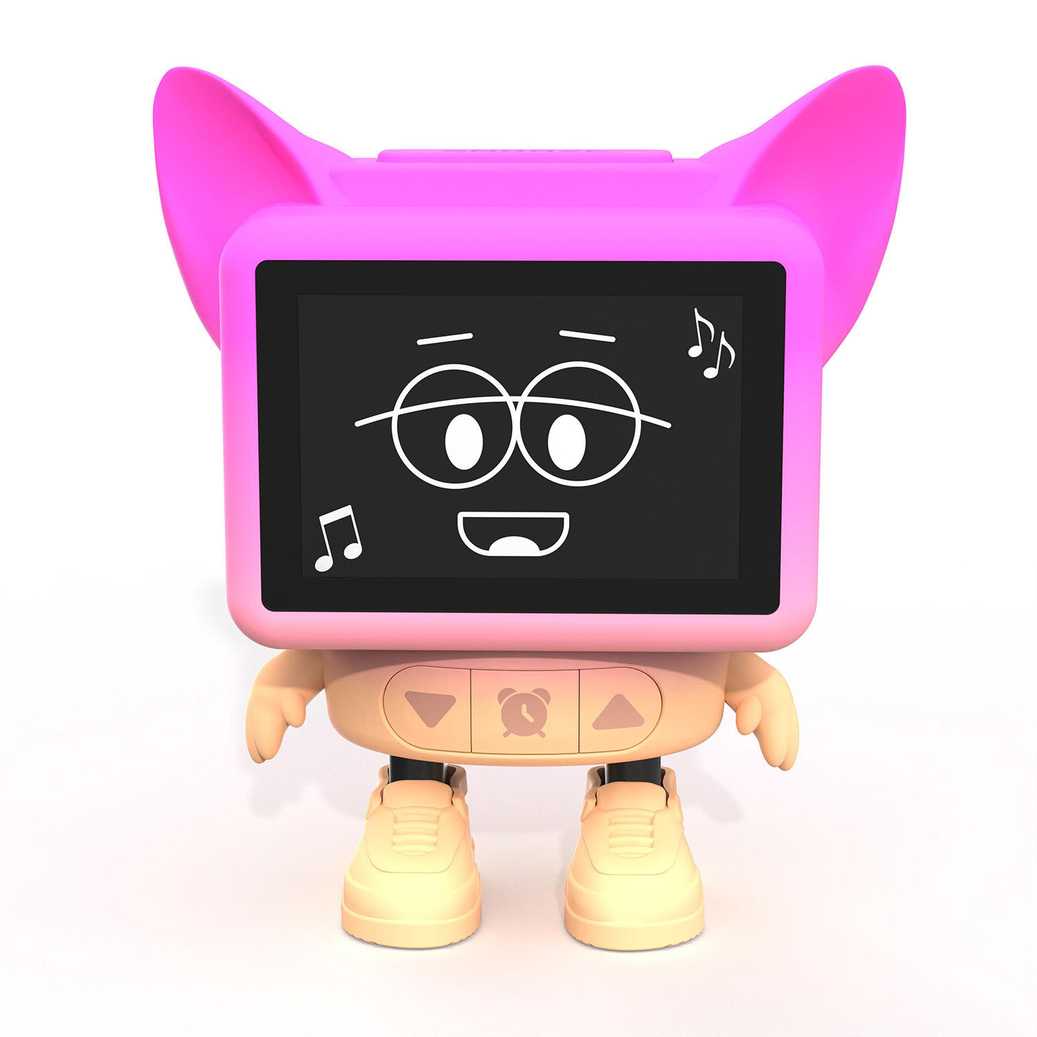 MOB Dancing Alarm Clock Pink