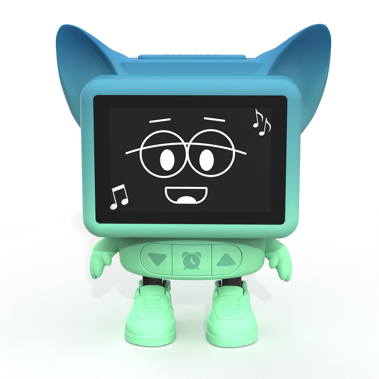 MOB Dancing Alarm Clock Blue