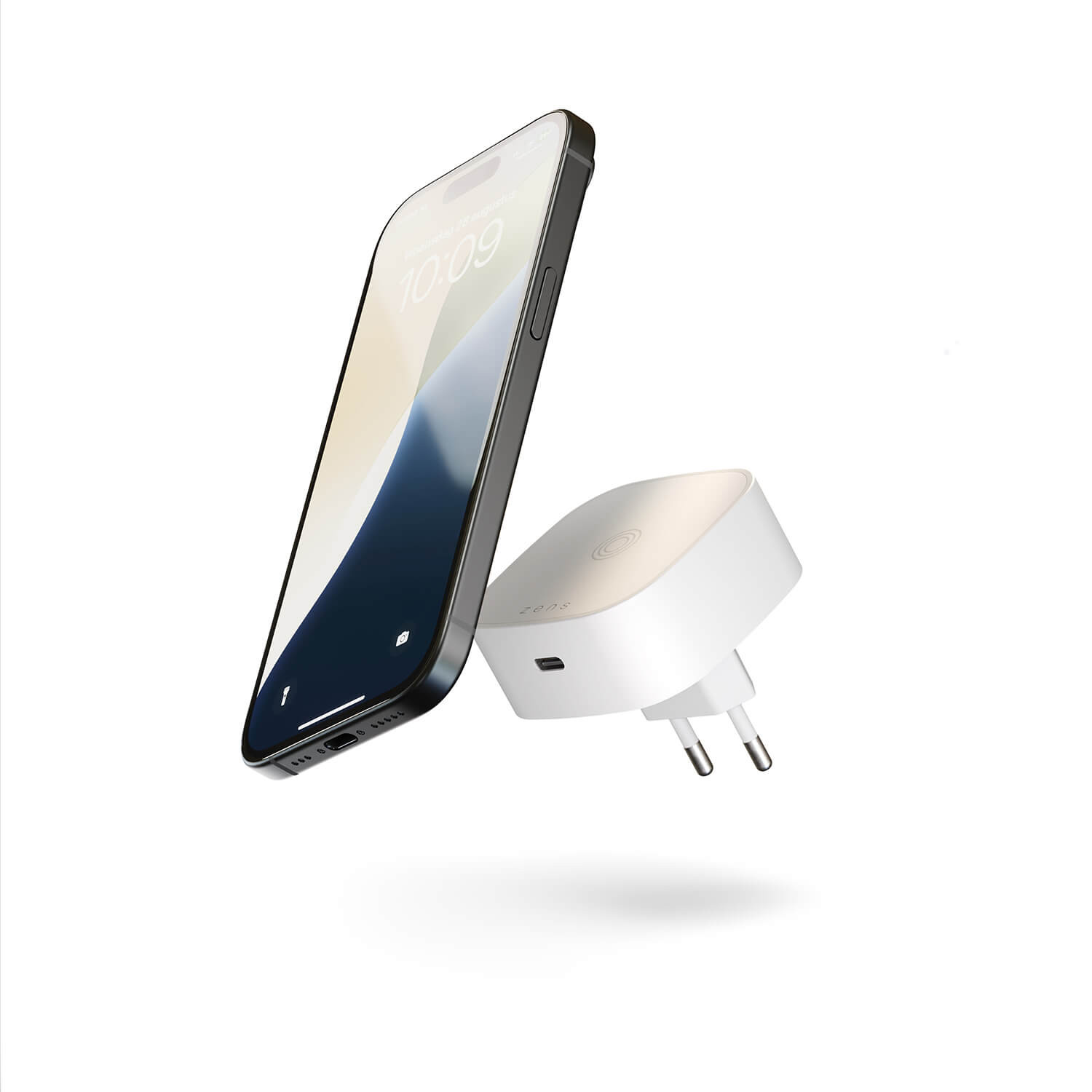 ZENS Wireless Charging  Adapter Qi White