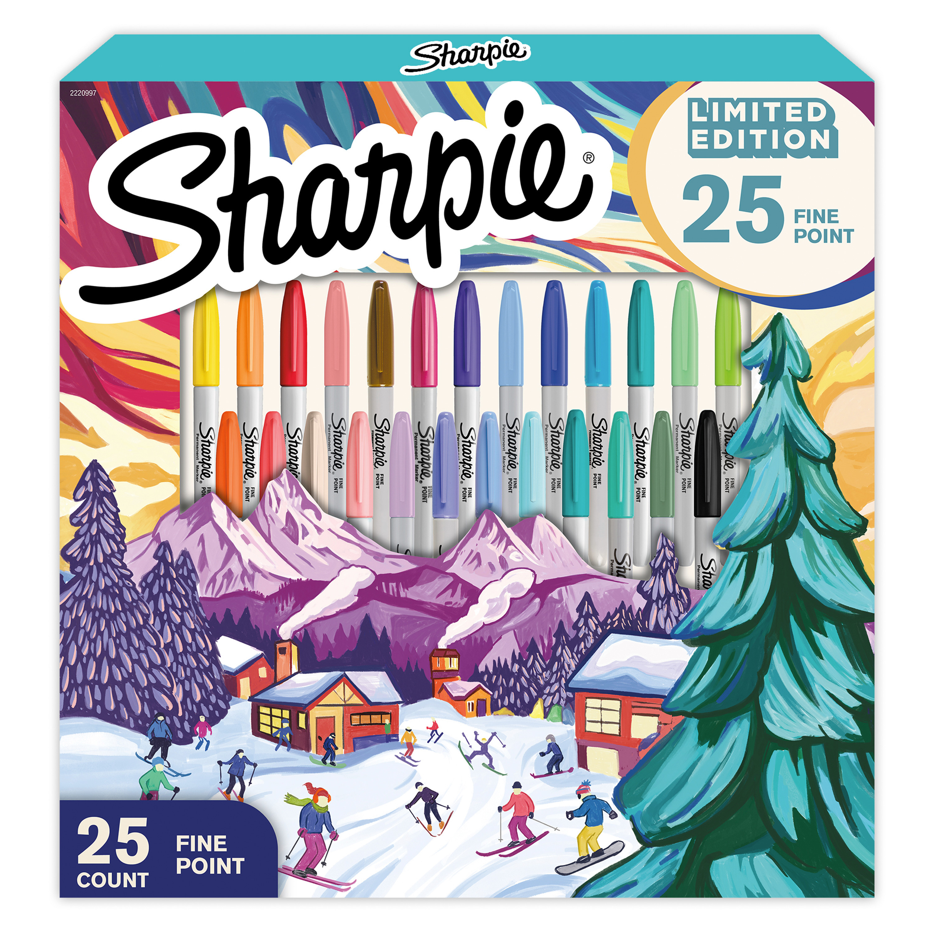SHARPIE Marker Fine 1,00mm Holiday Edition ass (25)