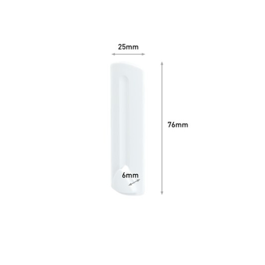 Command bildeopheng til wire, hvit, 1 oppheng