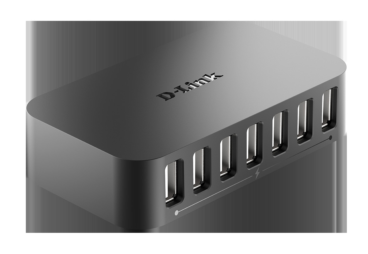 D-LINK 7-Port Hi-speed USB 2.0 Hub