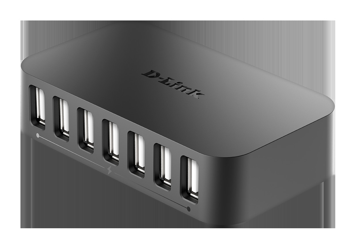 D-LINK 7-Port Hi-speed USB 2.0 Hub