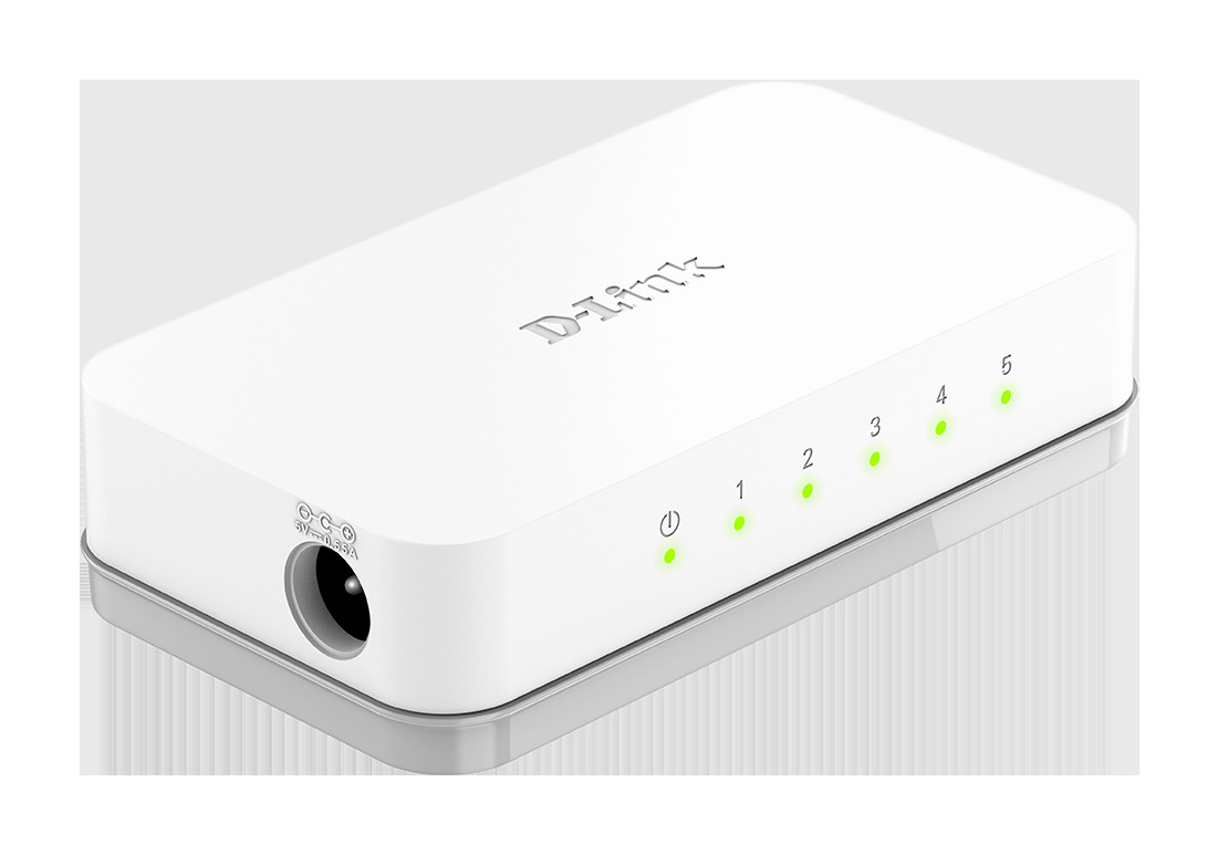 D-LINK 5-Port 10/100M  Desktop Switch