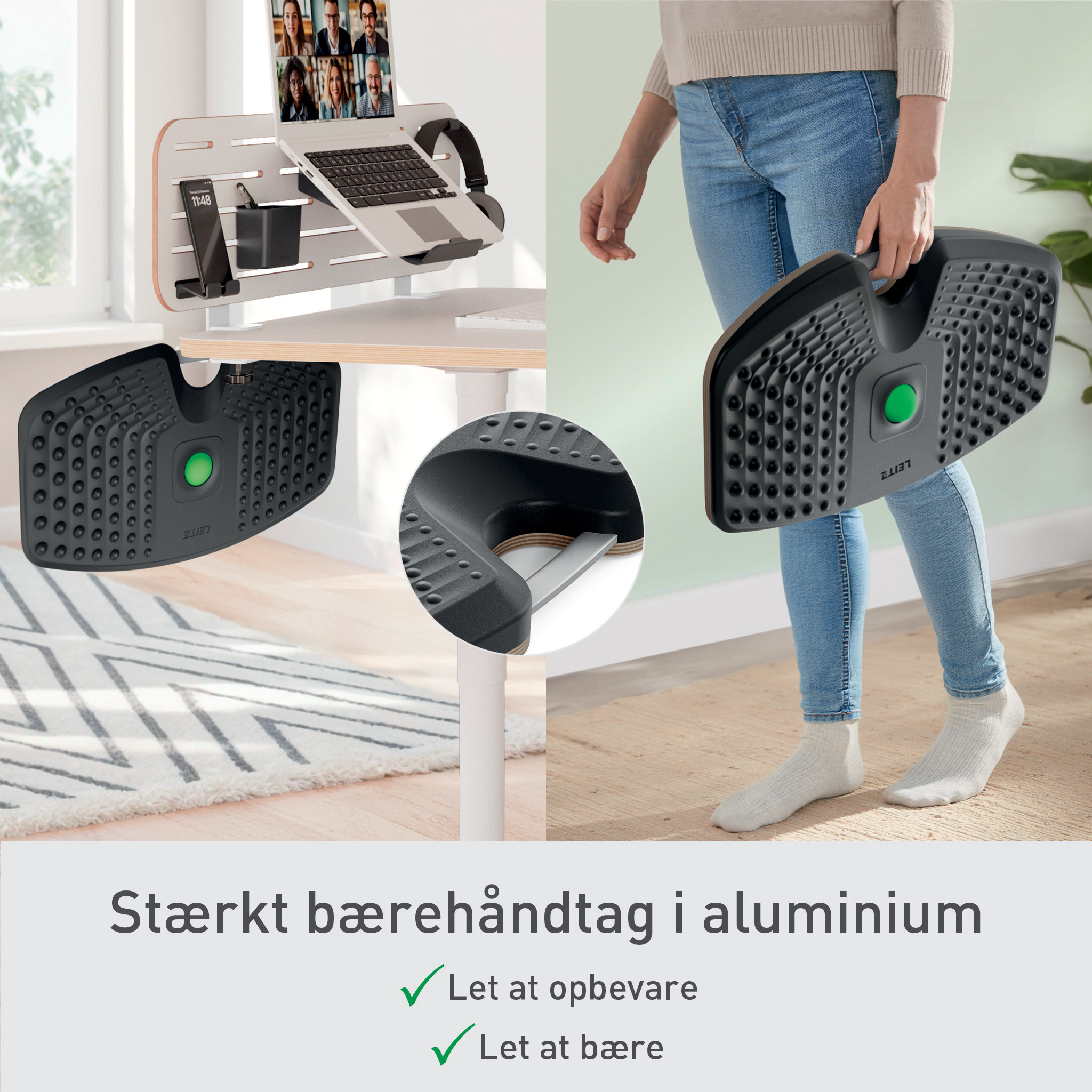 LEITZ Balansebrett Ergo Active 54x32cm gr