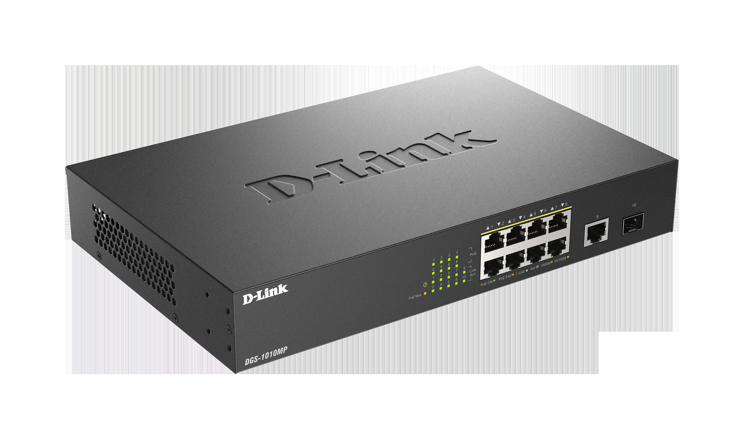 D-LINK 10-Port Desktop Gigabit PoE+ Switch