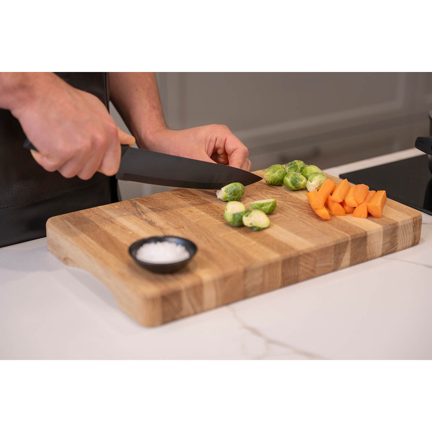 MAKU Kitchen Knife Set 5 Pcs Black