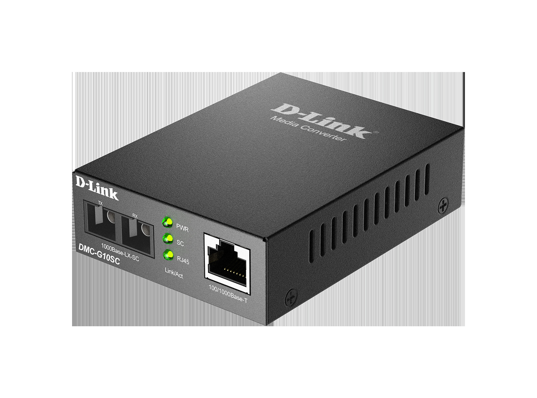 D-LINK 100/1000BaseT to 1000BaseLX (SC) Single-mode Media Co