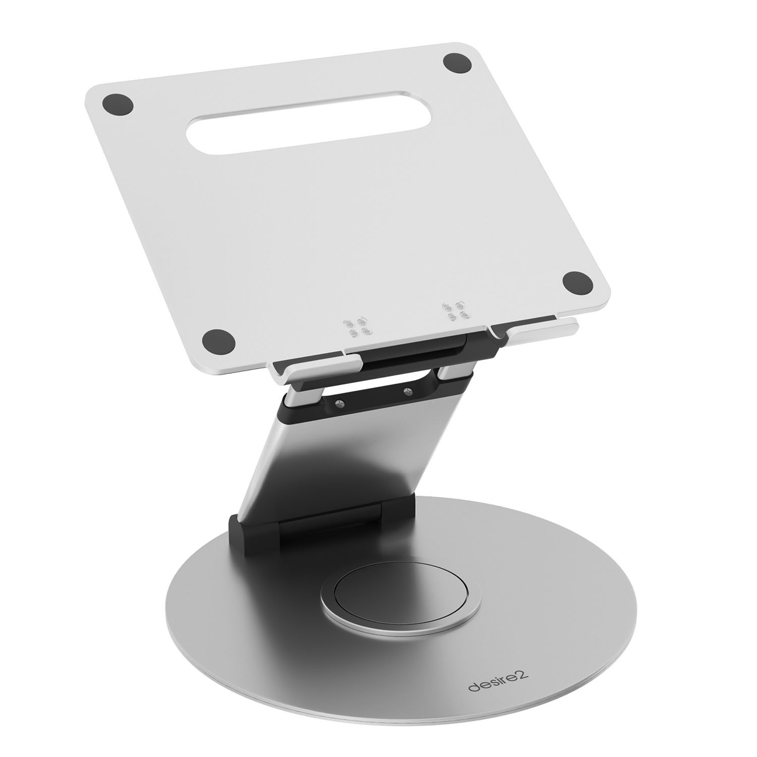 DESIRE2 Sit- Stand Supreme 360 Laptop Riser Aluminum