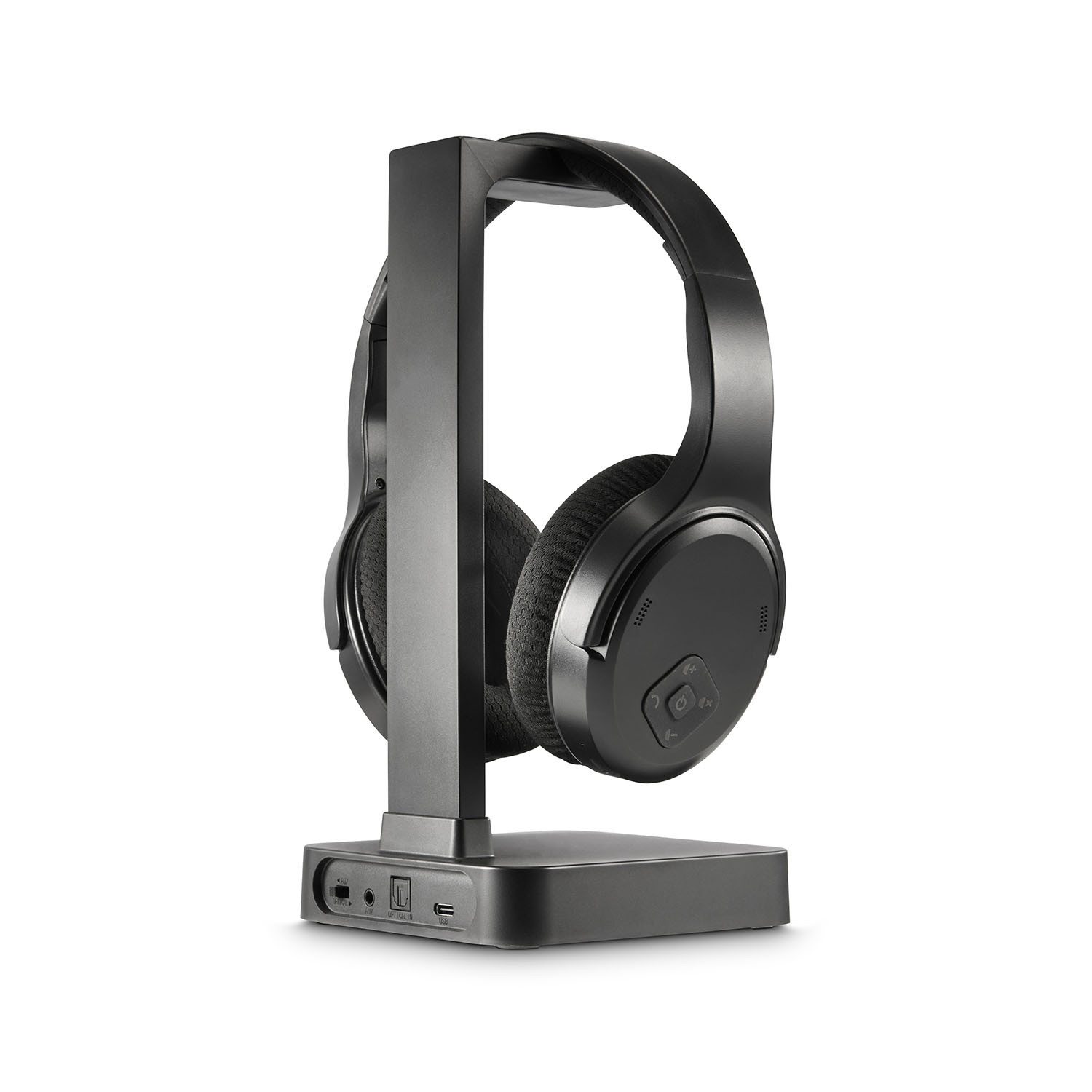 HAMA TV Headphone Over-Ear 2,4Ghz Wireless Black