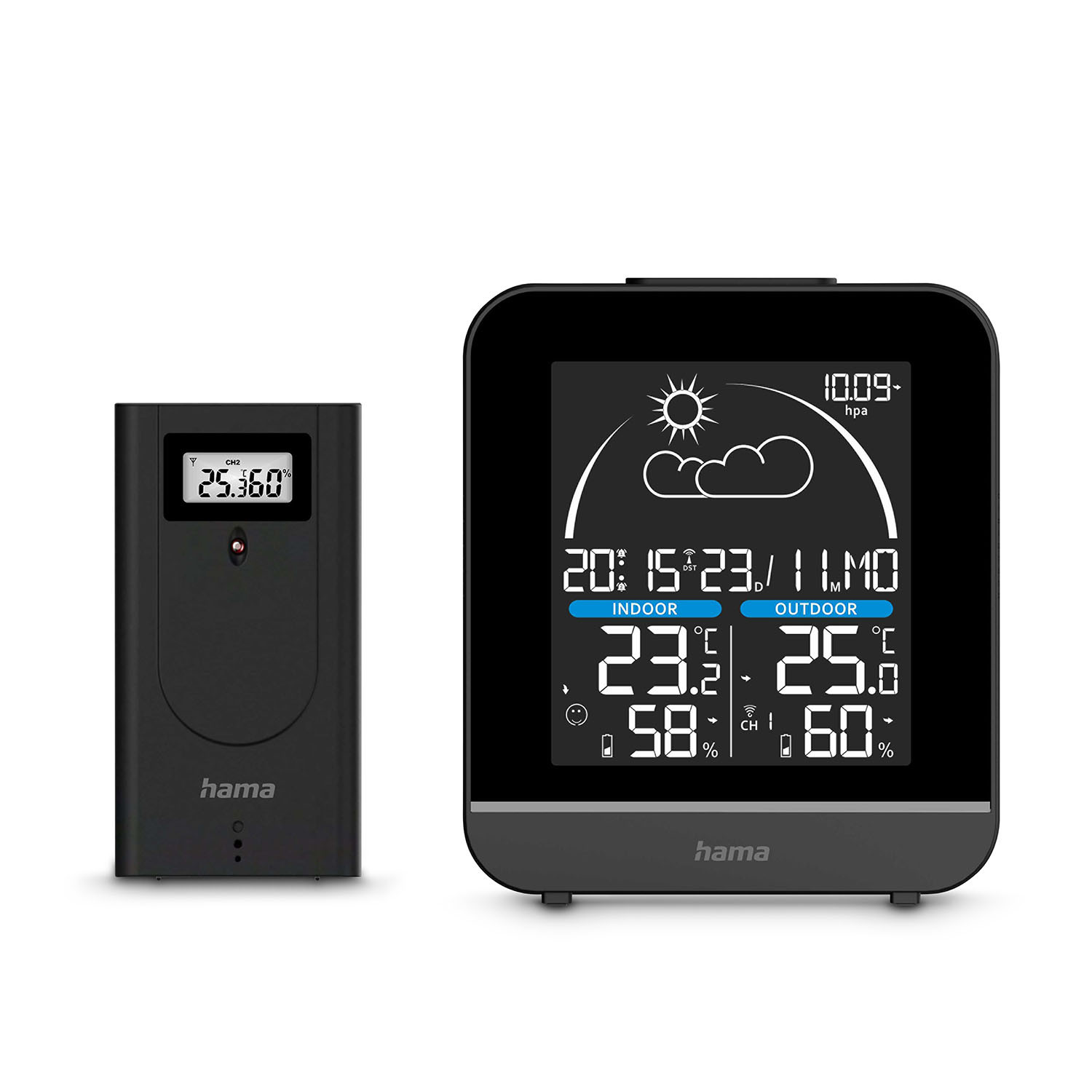 HAMA Weather Station La Gomera Black