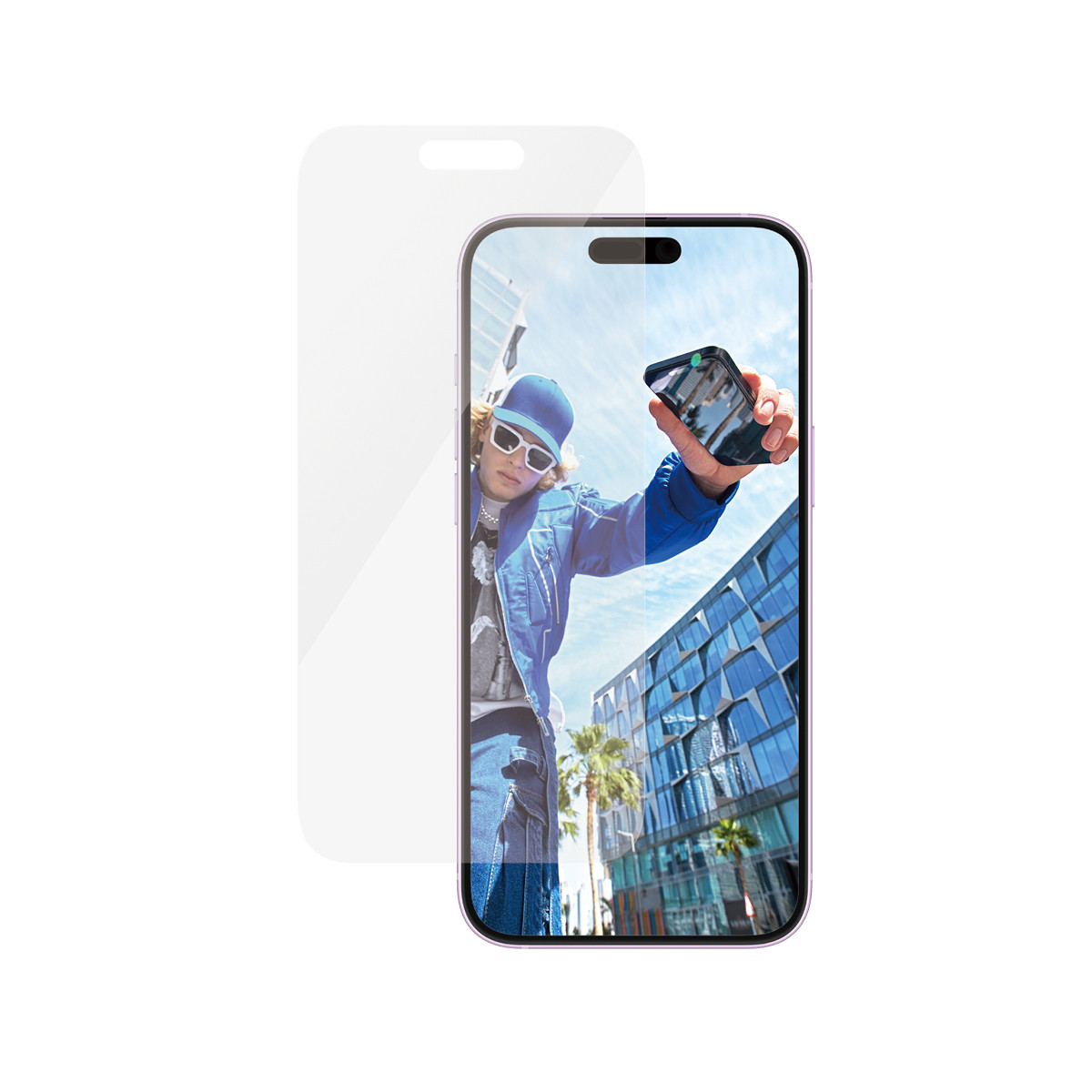 BildePG iPhone 16 Plus Classic Fit Skjermbeskytter