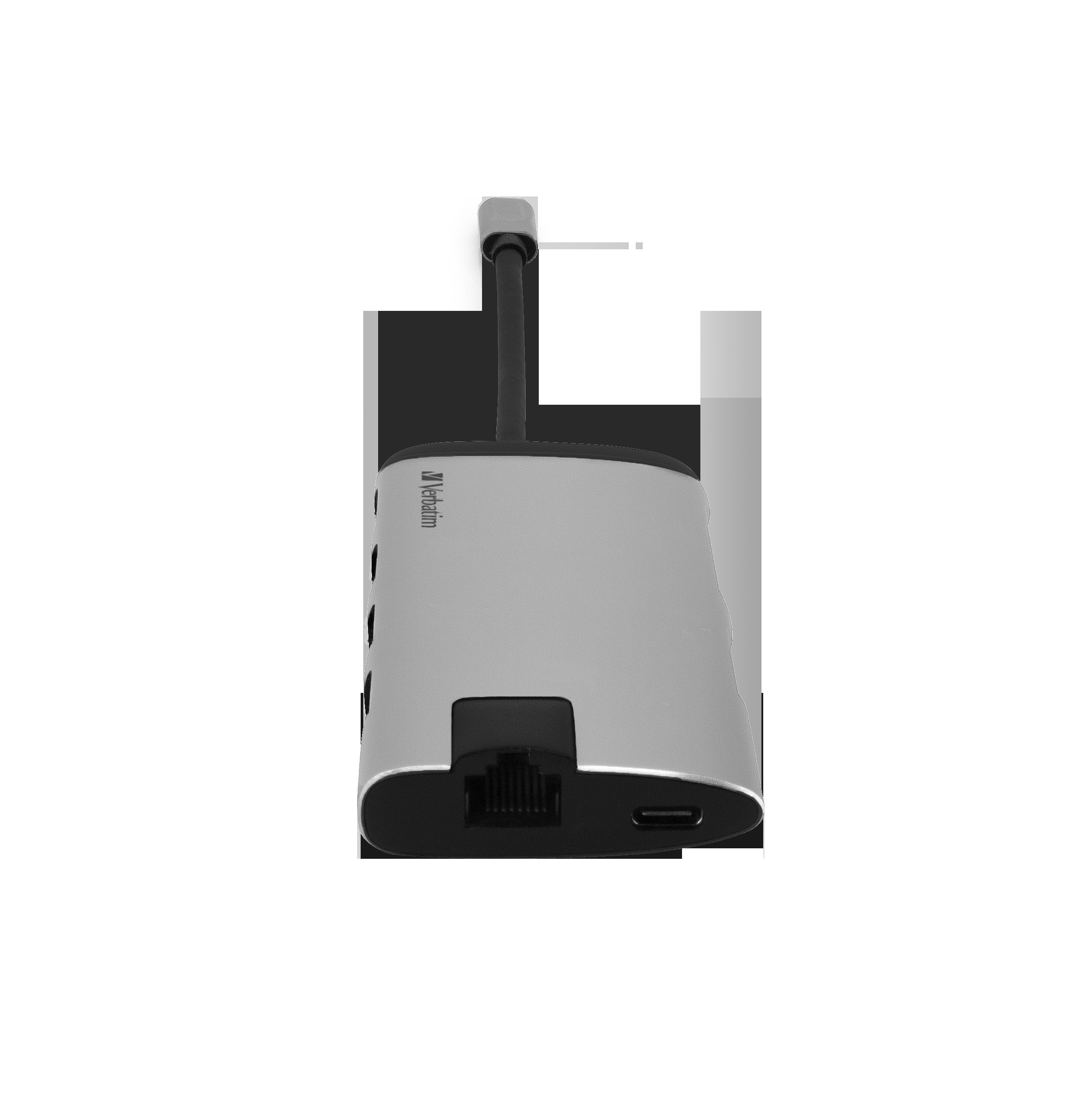 BildeVERBATIM USB-C Multi Hub USB 3.1 GEN1 3.0X3 HDMI SDHC RJ45