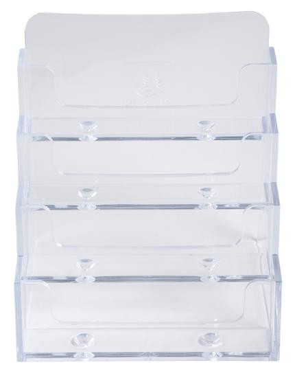 BildeVisittkortholder Exacompta 4Rom Pleksi