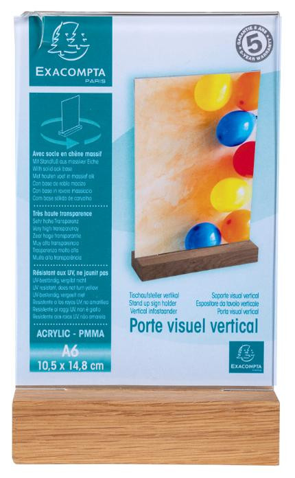 BildeMenyholder Exacompta Trebase A6